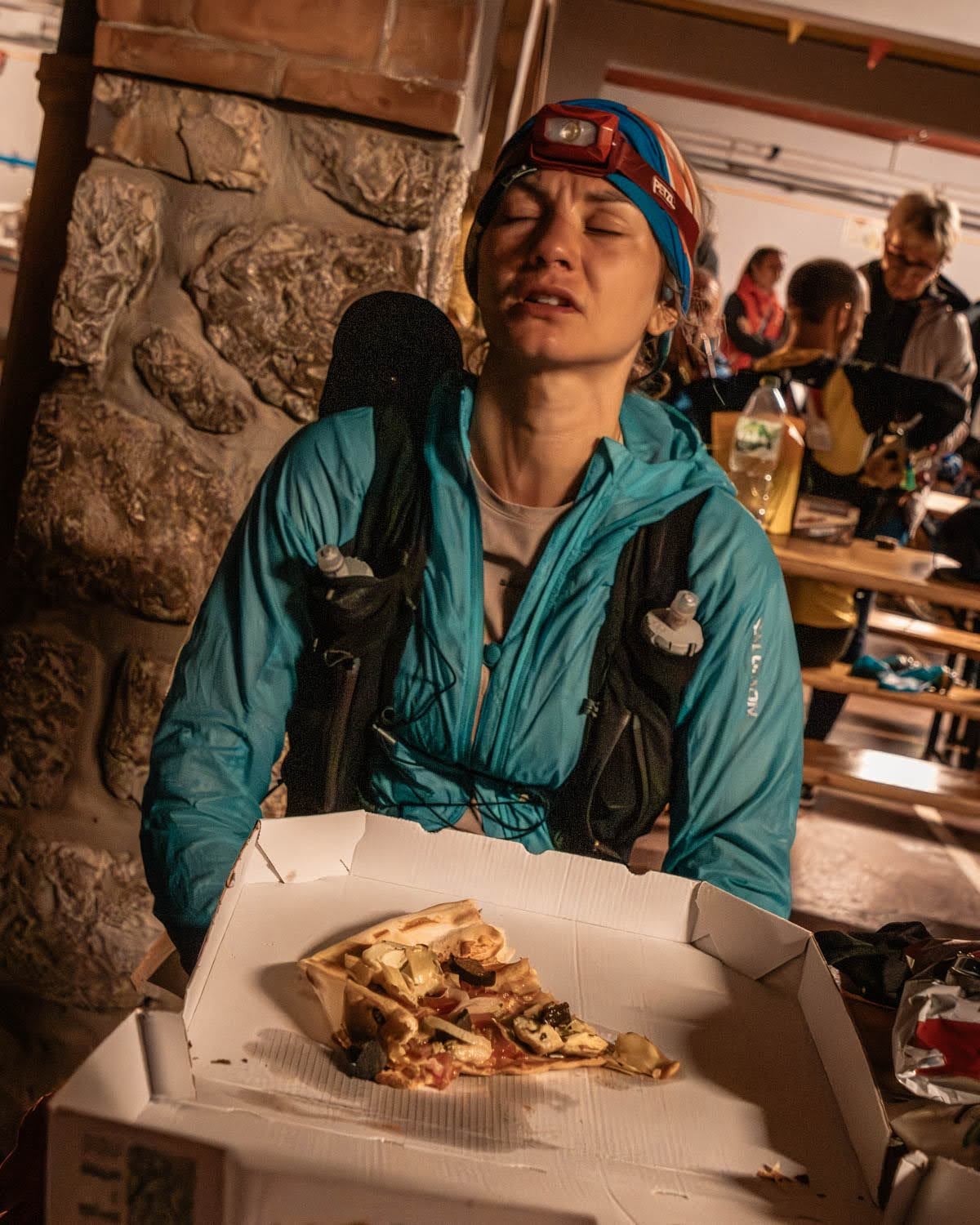What to eat in a 100 mile race when it feels like nothing else goes in